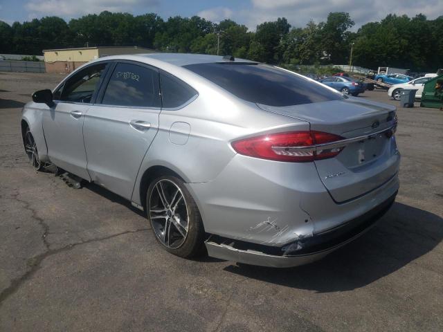 Photo 3 from auction – 2017 FORD FUSION SE with VIN 3FA6P0HD5HR362498