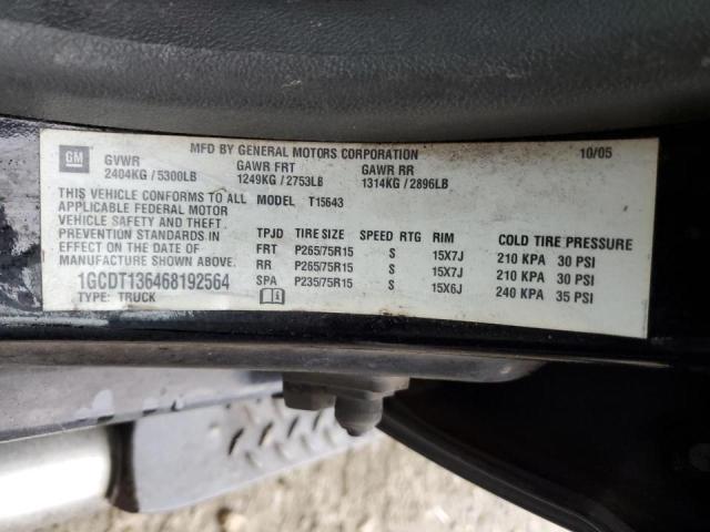 Photo 10 from auction – 2006 CHEVROLET COLORADO with VIN 1GCDT136468192564