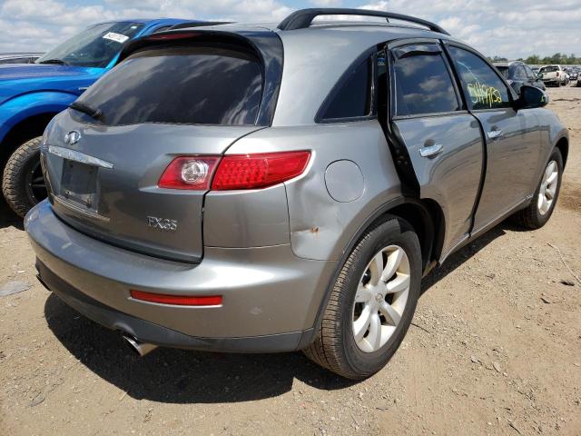 Photo 4 from auction – 2005 INFINITI FX35 with VIN JNRAS08W25X204529