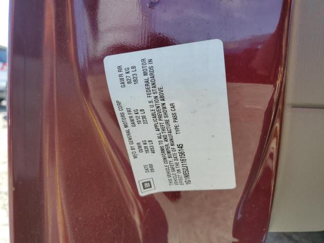Photo 10 from auction – 2001 CHEVROLET MALIBU LS with VIN 1G1NE52J116156145