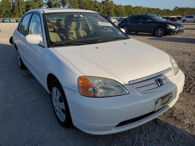 HONDA CIVIC EX 2003 with VIN 2HGES26703H612295 - Photo from auction