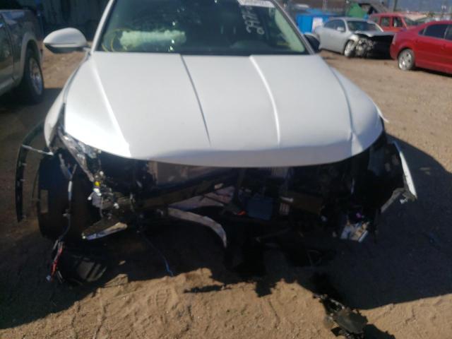 Photo 9 from auction – 2022 HYUNDAI TUCSON BLU with VIN KM8JBCA17NU030468