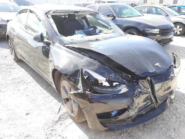TESLA MODEL 3 2021 with VIN 5YJ3E1EA9MF922960 - Photo from auction