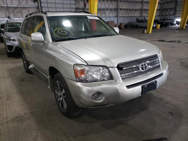 TOYOTA HIGHLANDER 2006 with VIN JTEEW21A260017541 - Photo from auction