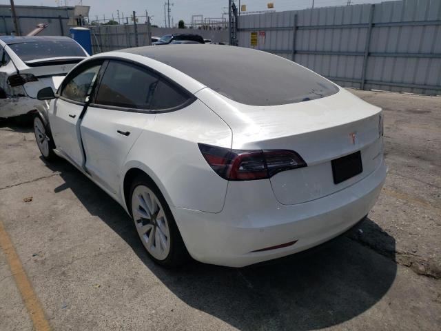 Photo 3 from auction – 2022 TESLA MODEL 3 with VIN 5YJ3E1EB0NF193564