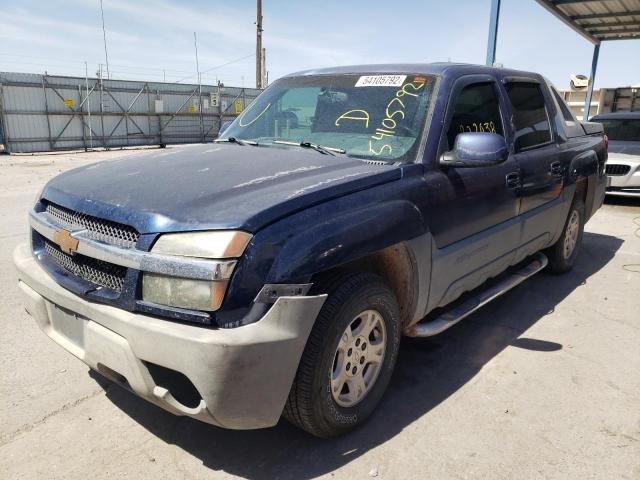 Photo 2 from auction – 2002 CHEVROLET AVALANCHE with VIN 3GNEC13T22G121076