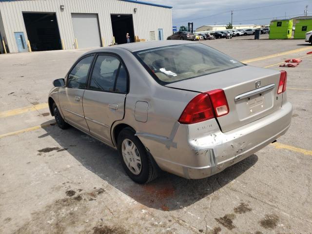 Photo 9 from auction – 2001 HONDA CIVIC EX with VIN 2HGES26741H501066