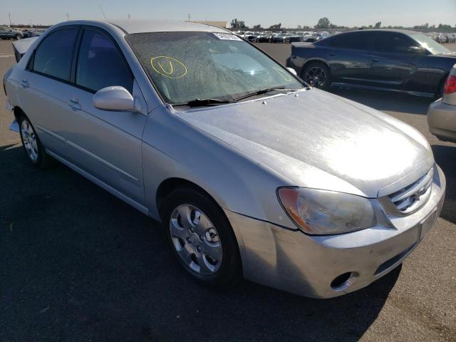 KIA SPECTRA LX 2005 with VIN KNAFE122455123162 - Photo from auction