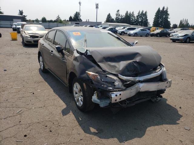 HONDA CIVIC LX 2012 with VIN 2HGFB2E55CH515954 - Photo from auction