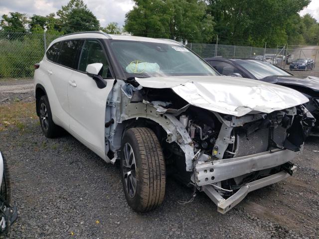 Photo 1 from auction – 2021 TOYOTA HIGHLANDER with VIN 5TDGZRBH6MS546736