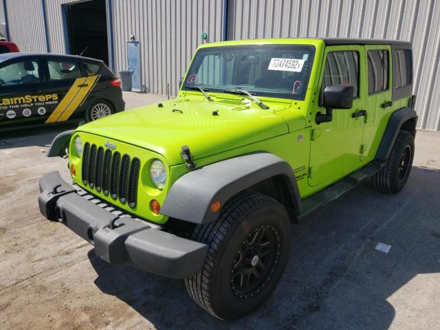 Photo 2 from auction – 2013 JEEP WRANGLER U with VIN 1C4BJWDG2DL586592