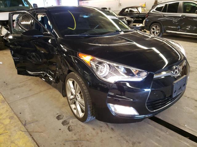 HYUNDAI VELOSTER 2017 with VIN KMHTC6AD0HU323523 - Photo from auction