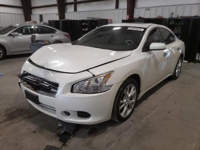 Photo 2 from auction – 2014 NISSAN MAXIMA S with VIN 1N4AA5AP8EC442739