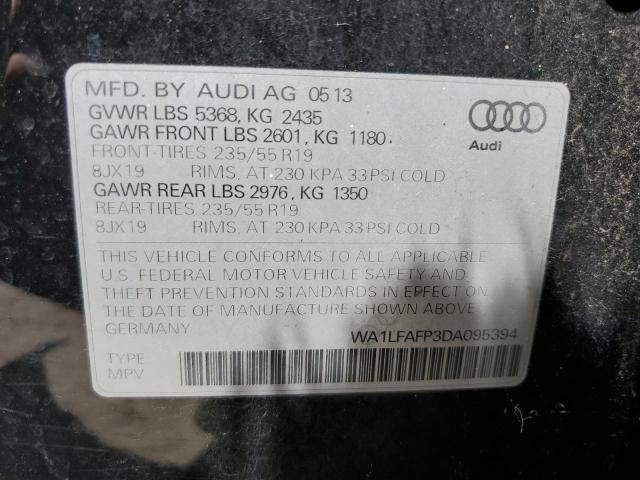 Photo 10 from auction – 2013 AUDI Q5 PREMIUM with VIN WA1LFAFP3DA095394