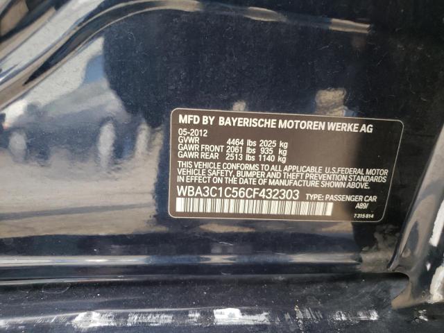 Photo 10 from auction – 2012 BMW 328 I SULE with VIN WBA3C1C56CF432303