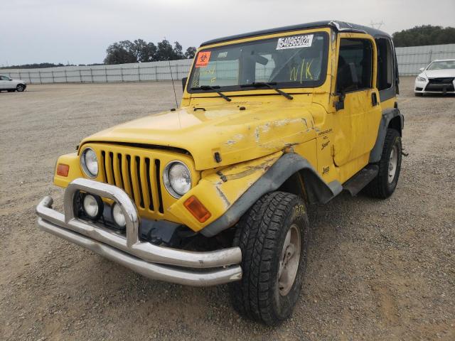 Photo 2 from auction – 2000 JEEP WRANGLER / with VIN 1J4FA49S0YP757318