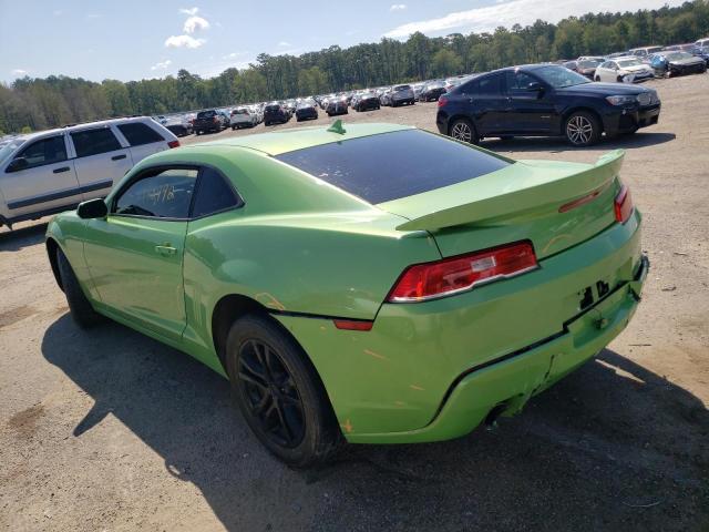 Photo 3 from auction – 2014 CHEVROLET CAMARO LS with VIN 2G1FE1E38E9242612