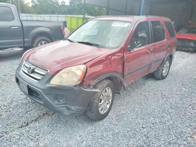 Photo 2 from auction – 2006 HONDA CR-V EX with VIN SHSRD78846U403268