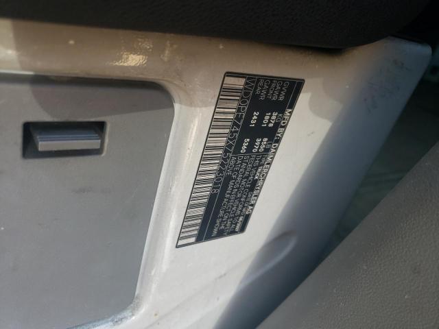 Photo 10 from auction – 2007 DODGE SPRINTER 2 with VIN WD0PE745X75223018