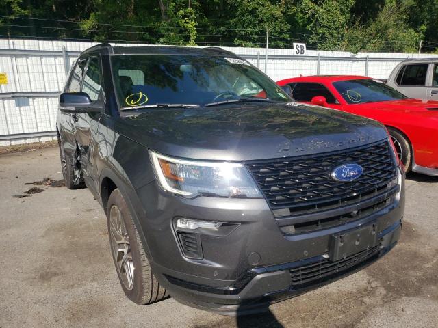 FORD EXPLORER S 2019 with VIN 1FM5K8GT7KGA48633 - Photo from auction