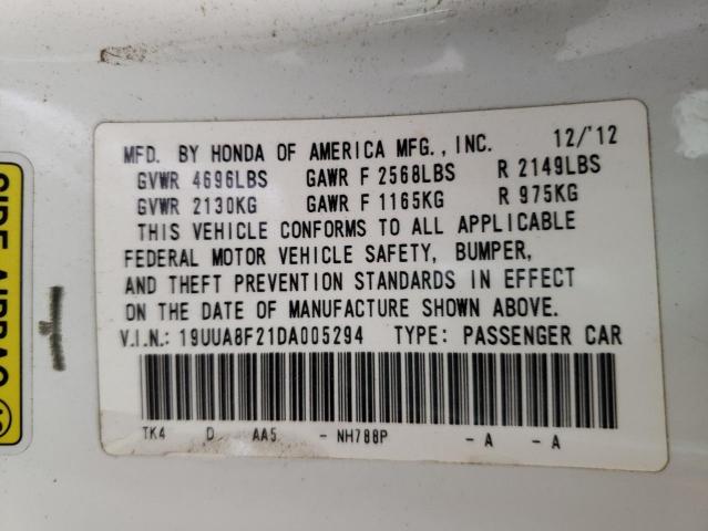 Photo 10 from auction – 2013 ACURA TL with VIN 19UUA8F21DA005294