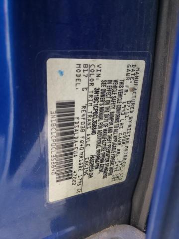 Photo 10 from auction – 2012 NISSAN VERSA S with VIN 3N1BC1CP0CL358840