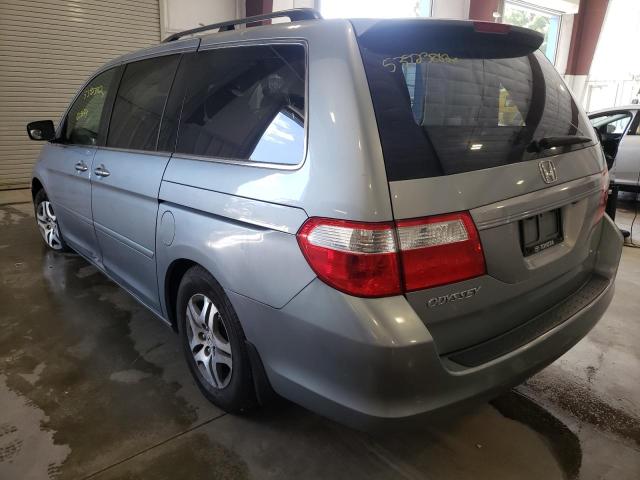 Photo 3 from auction – 2007 HONDA ODYSSEY EX with VIN 5FNRL38777B017522