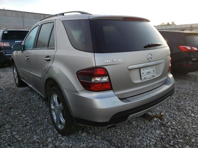 Photo 3 from auction – 2008 MERCEDES-BENZ ML 350 with VIN 4JGBB86E78A384302
