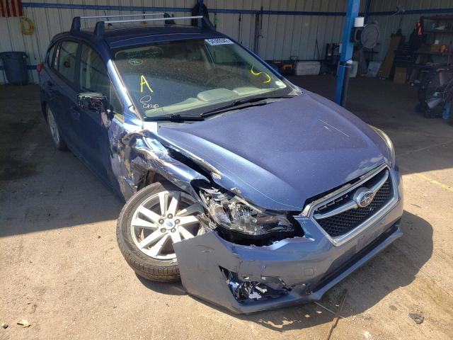 SUBARU IMPREZA PR 2015 with VIN JF1GPAC63F8261977 - Photo from auction