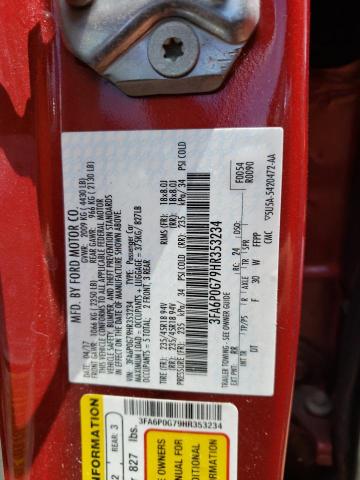 Photo 10 from auction – 2017 FORD FUSION S with VIN 3FA6P0G79HR353234