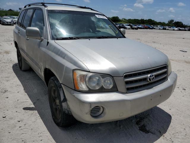 TOYOTA HIGHLANDER 2002 with VIN JTEGF21A420069062 - Photo from auction