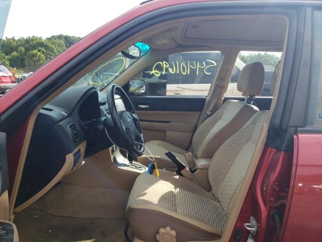 Photo 5 from auction – 2004 SUBARU FORESTER 2 with VIN JF1SG65684H724780