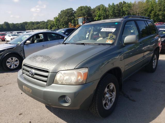 Photo 2 from auction – 2007 TOYOTA HIGHLANDER with VIN JTEHD21A670046383