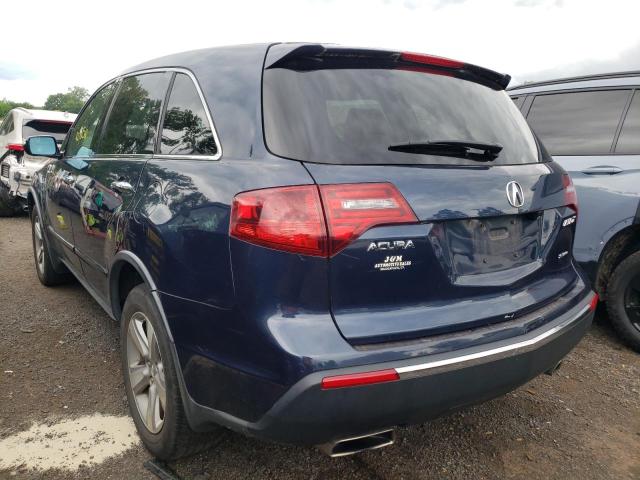Photo 3 from auction – 2012 ACURA MDX TECHNO with VIN 2HNYD2H35CH546708