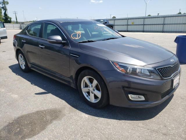 KIA OPTIMA LX 2015 with VIN KNAGM4A7XF5648721 - Photo from auction