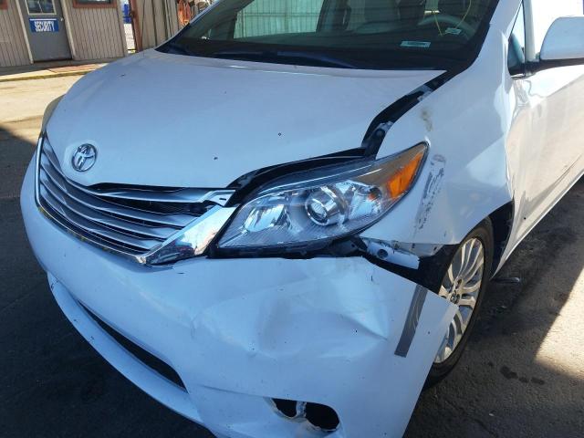Photo 9 from auction – 2013 TOYOTA SIENNA XLE with VIN 5TDYK3DC0DS353361