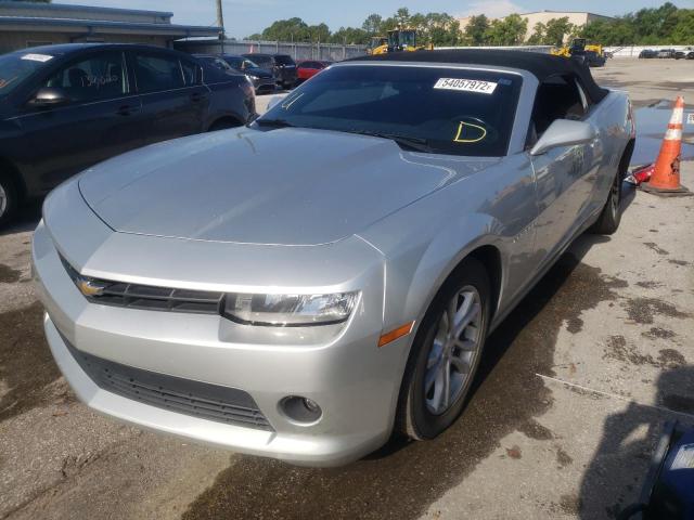 Photo 2 from auction – 2015 CHEVROLET CAMARO LT with VIN 2G1FD3D39F9294848