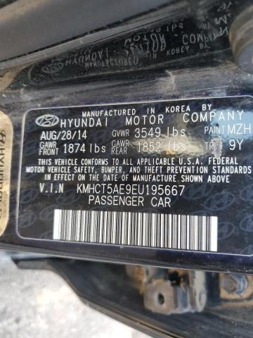 Photo 10 from auction – 2014 HYUNDAI ACCENT GLS with VIN KMHCT5AE9EU195667