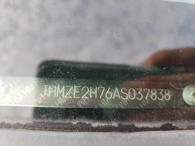Photo 10 from auction – 2010 HONDA INSIGHT EX with VIN JHMZE2H76AS037838