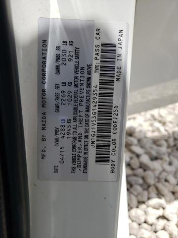 Photo 10 from auction – 2016 MAZDA 6 TOURING with VIN JM1GJ1V55G1429354