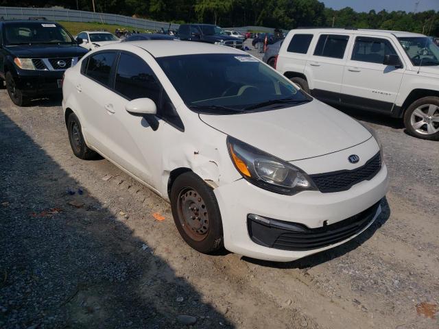 KIA RIO LX 2016 with VIN KNADM4A33G6553493 - Photo from auction