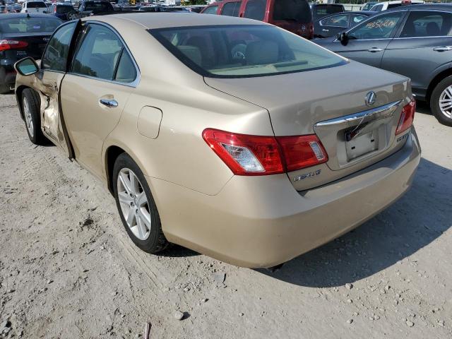 Photo 3 from auction – 2007 LEXUS ES 350 with VIN JTHBJ46G672013110