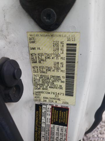 Photo 10 from auction – 2013 NISSAN FRONTIER S with VIN 1N6BD0CT2DN761475