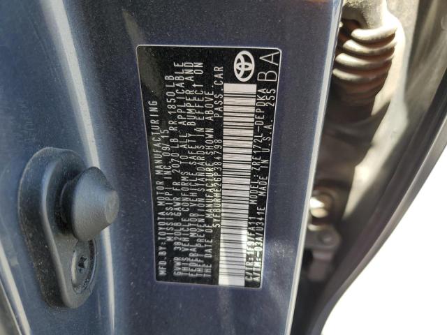 Photo 10 from auction – 2016 TOYOTA COROLLA L with VIN 5YFBURHE2GP384798