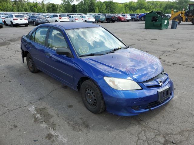 Photo 1 from auction – 2005 HONDA CIVIC with VIN 2HGES16325H534838