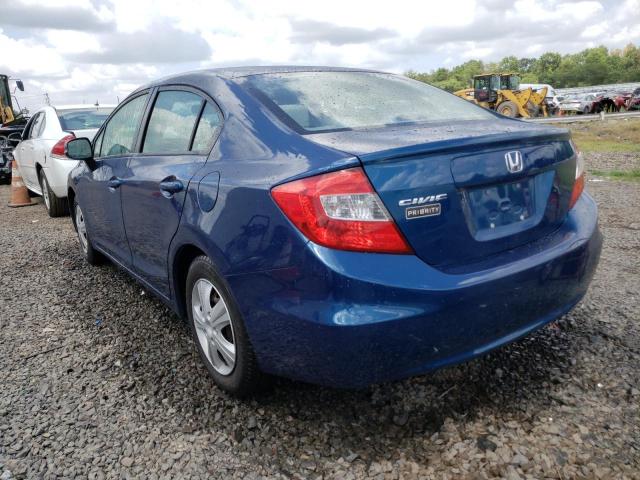 Photo 3 from auction – 2012 HONDA CIVIC LX with VIN 2HGFB2F55CH533160