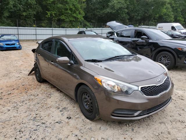 KIA FORTE LX 2015 with VIN KNAFX4A61F5340265 - Photo from auction
