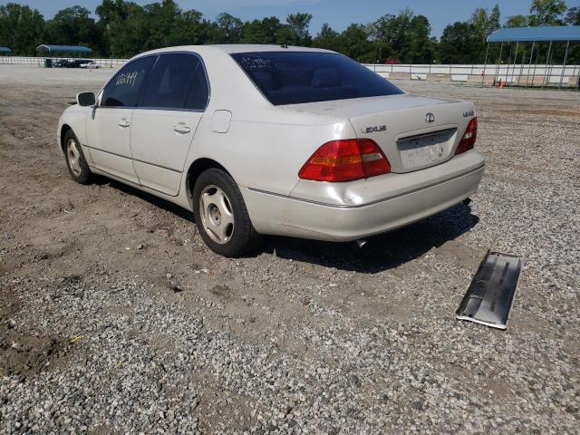 Photo 3 from auction – 2002 LEXUS LS with VIN JTHBN30F220060623
