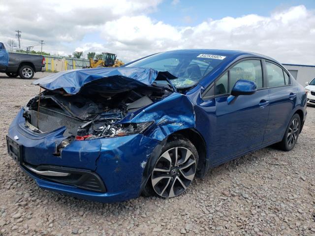 Photo 2 from auction – 2013 HONDA CIVIC EX with VIN 19XFB2F81DE278223