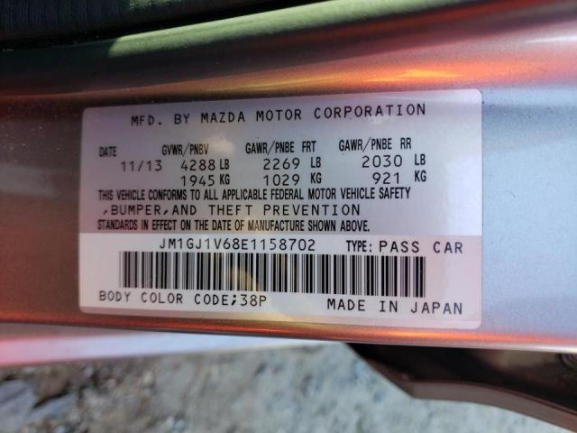 Photo 10 from auction – 2014 MAZDA 6 TOURING with VIN JM1GJ1V68E1158702